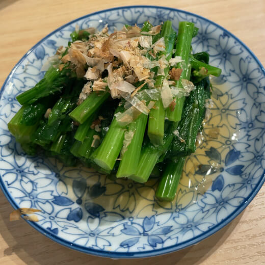 しらはら　菜の花のおひたし